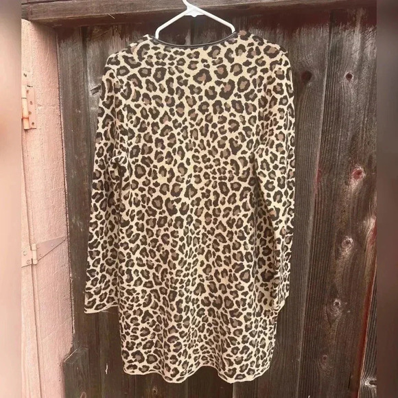 Maria Bellentani Long Leopard Sweater/Jacket - Picture 2 of 4